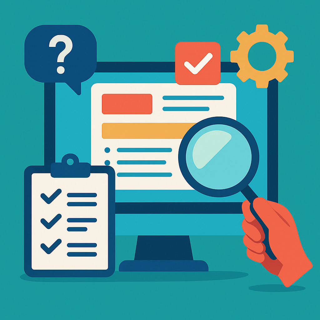Auditoria: Roteiro de teste de usabilidade