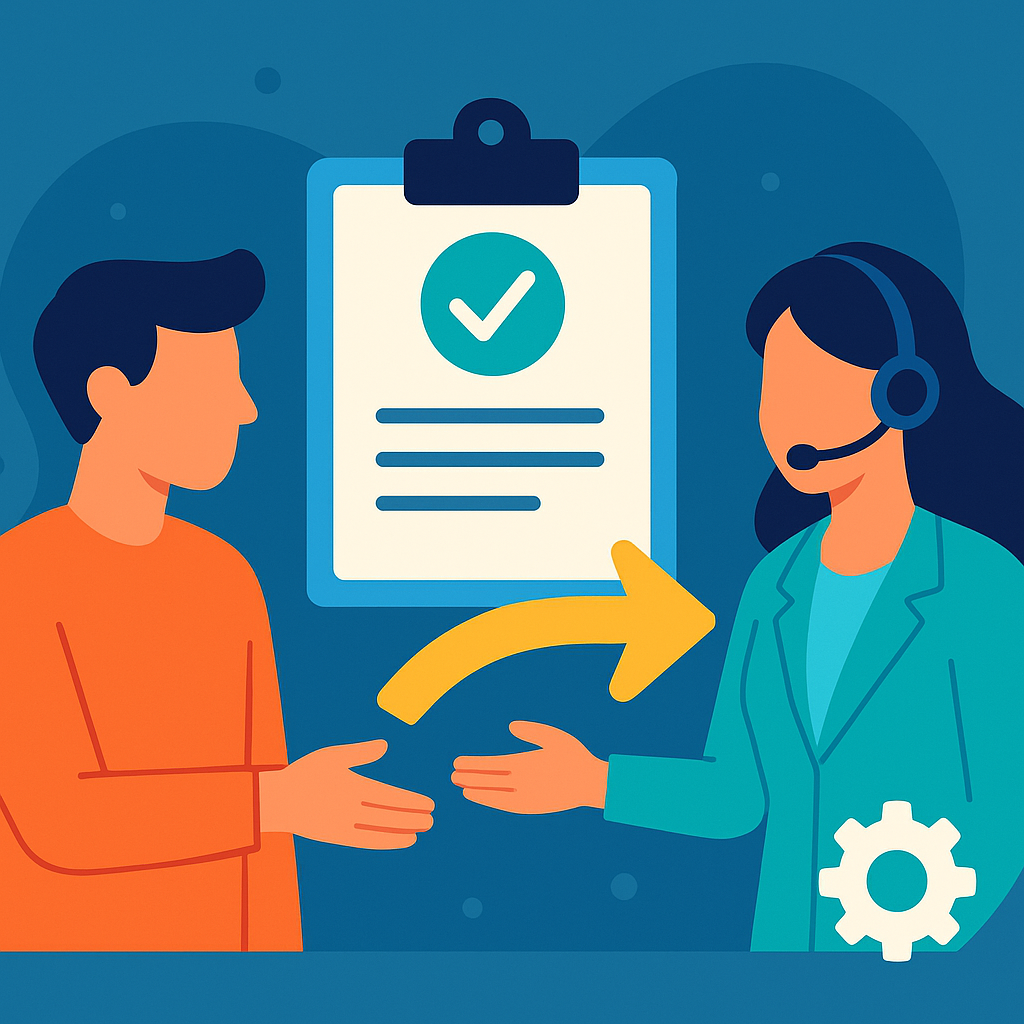 Auditoria: Handoff de vendas para CS