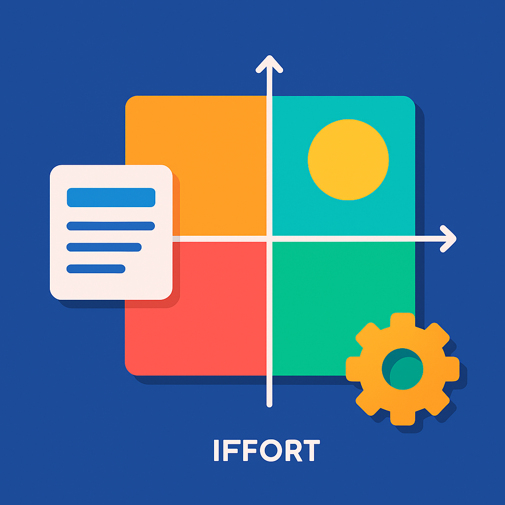 Template: Effort vs. Impact Matrix — for legacy
