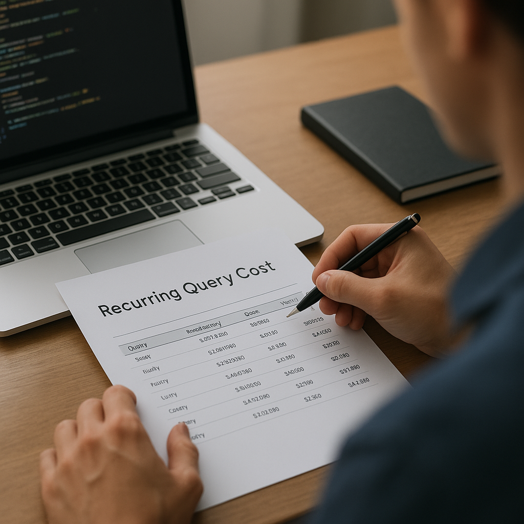 Critique: Recurring Query Cost Reviewer