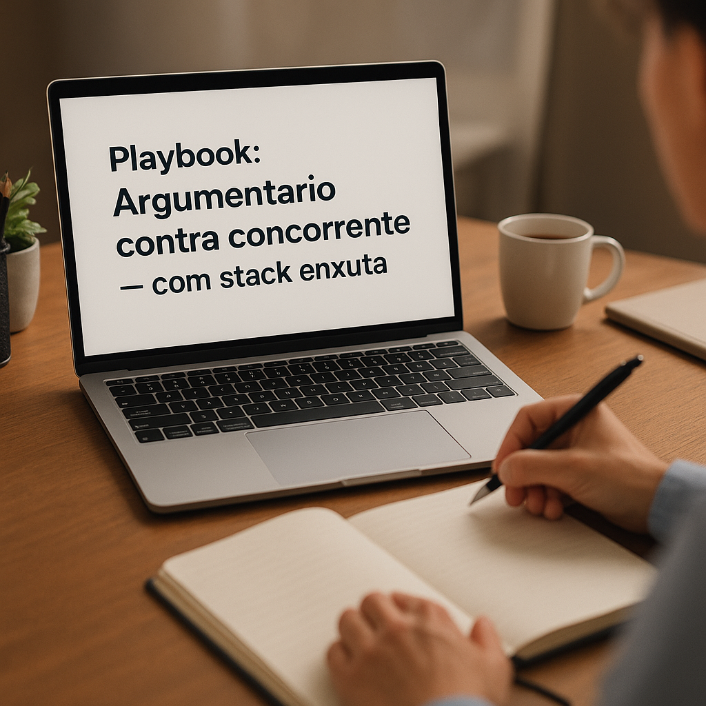 Playbook: Competitor Battlecard — with a Lean Stack