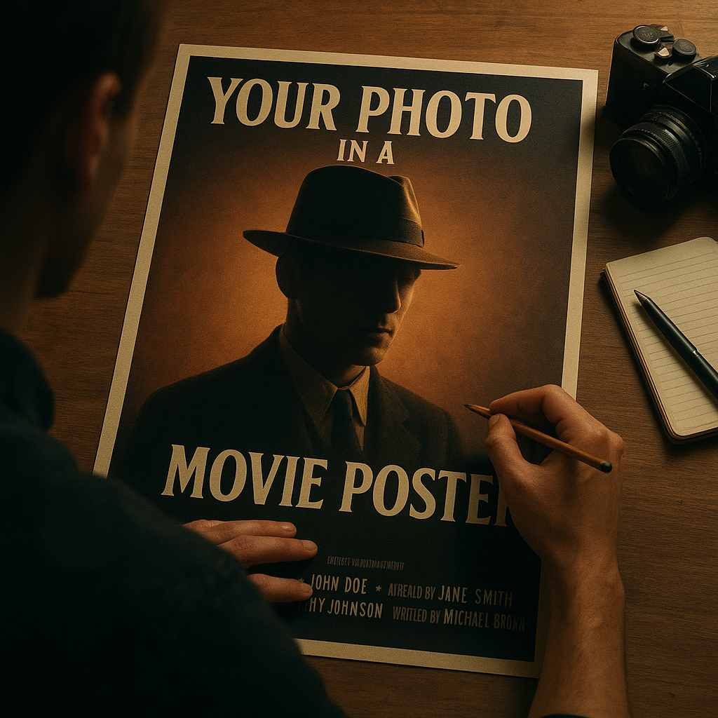Your Photo as a Movie Poster