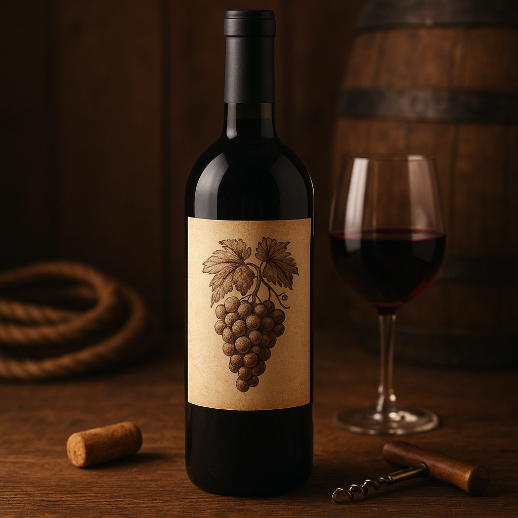 Wine or Craft Beverage Label Still