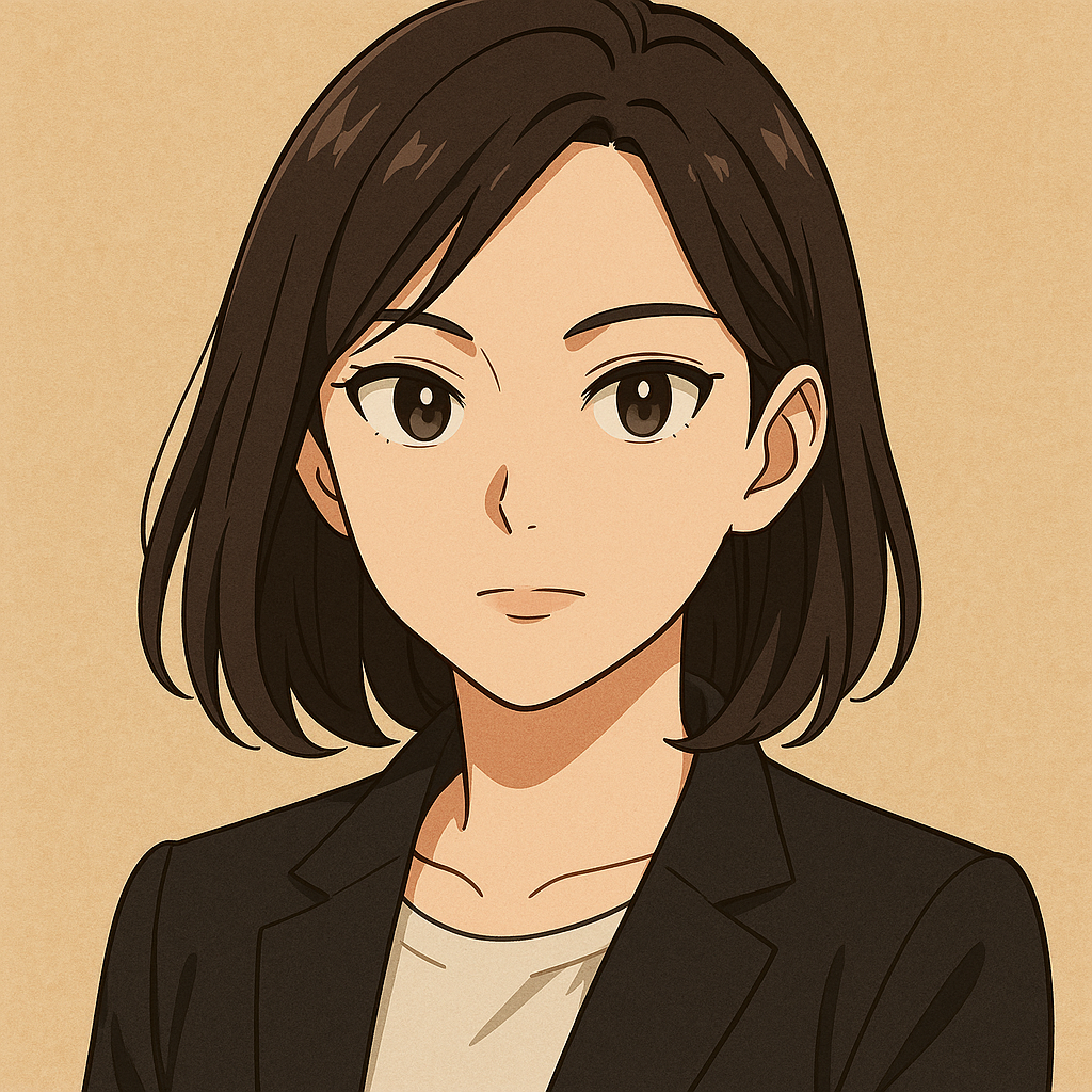 Editorial Anime-Style Portrait