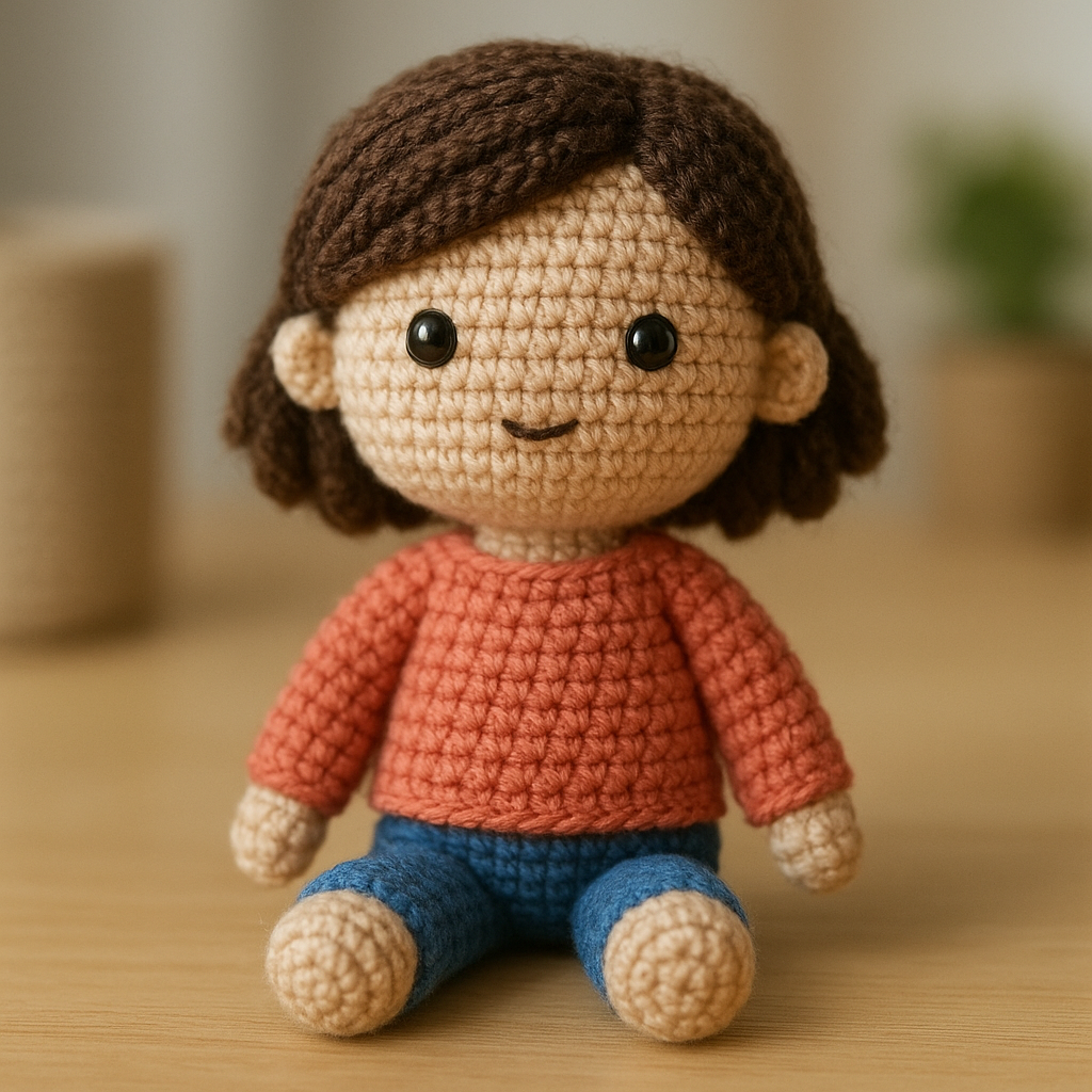 Amigurumi Crochet Doll From Your Photo