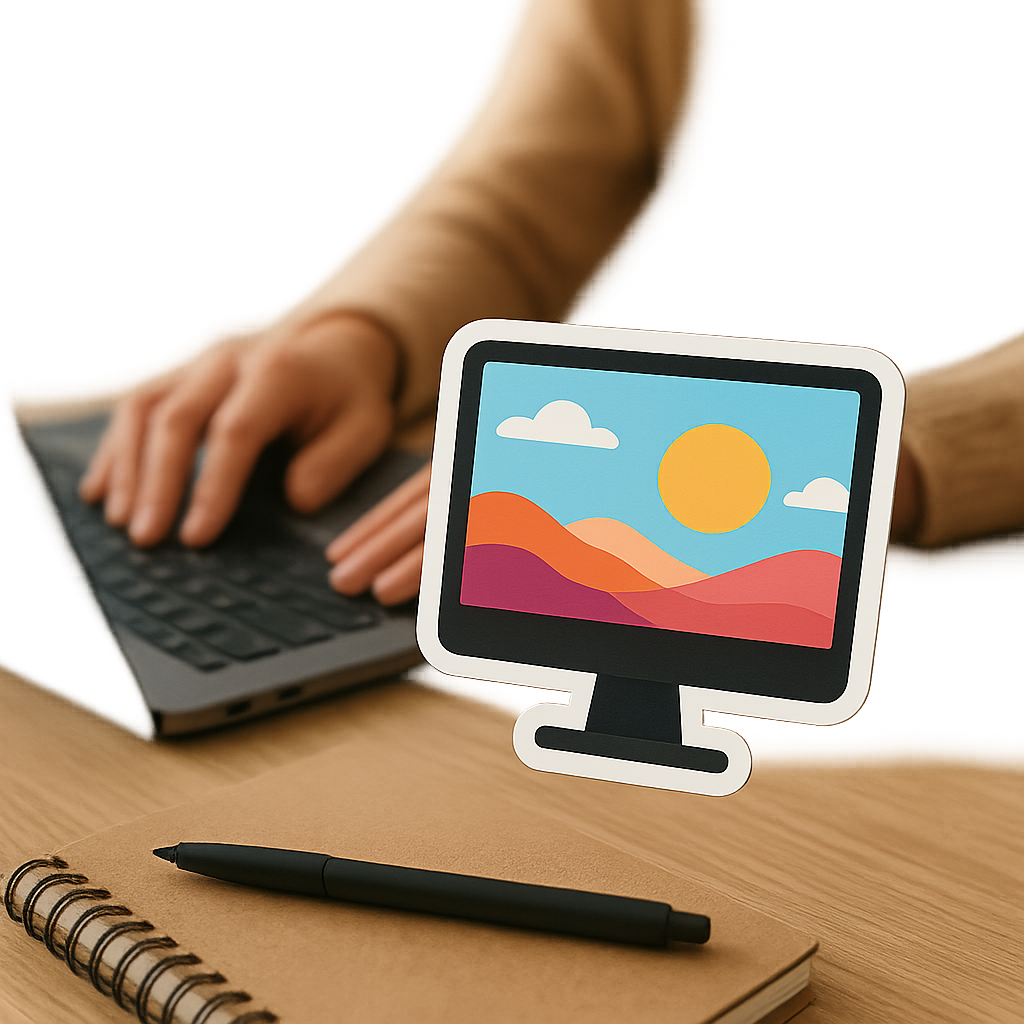 Social Media Sticker Style Decal