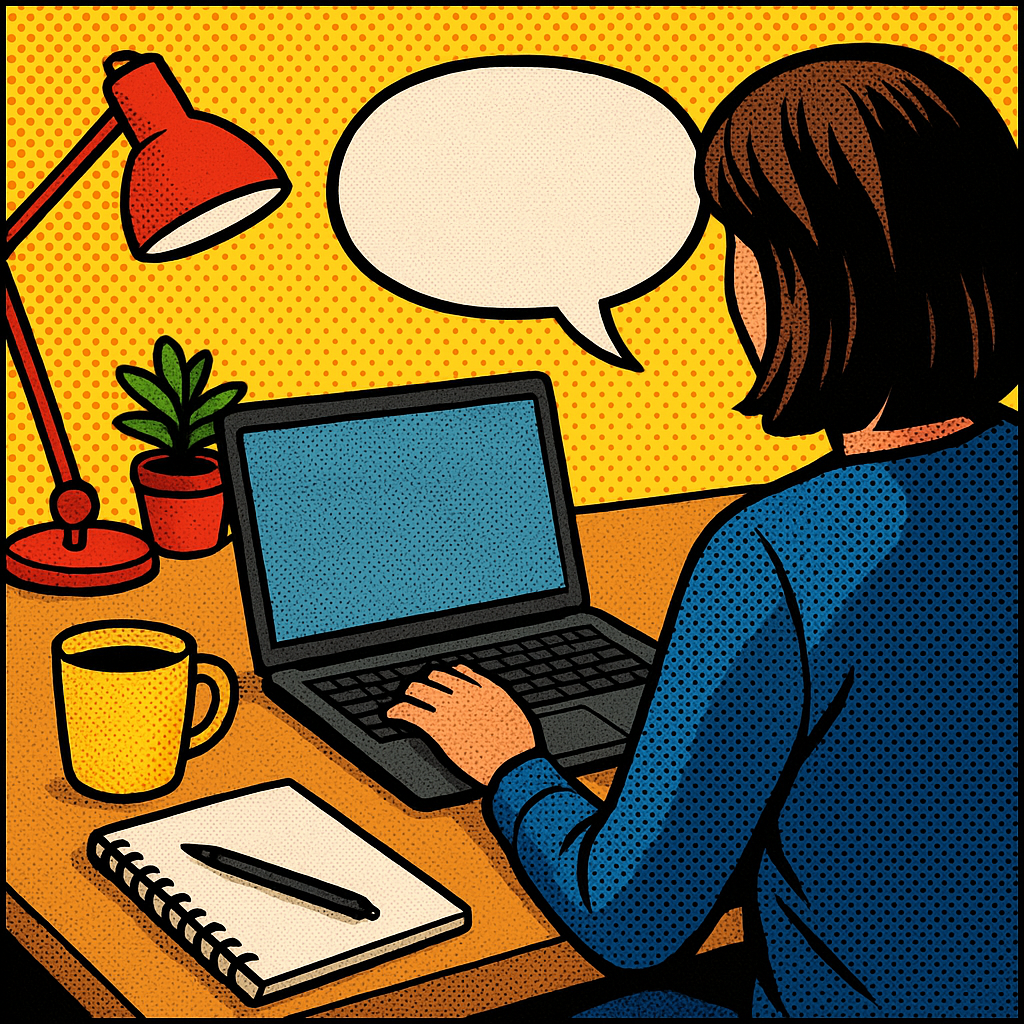 Pop Art Comic Panel