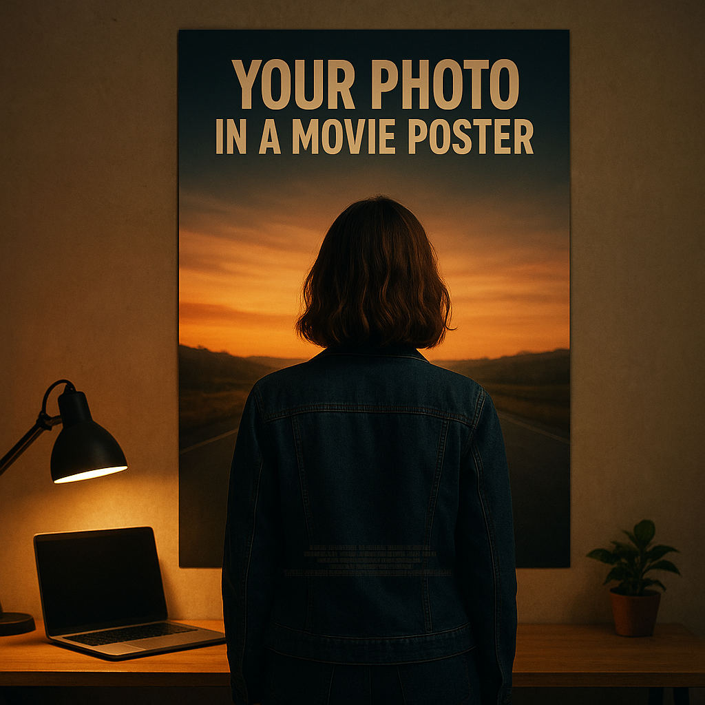 Your Photo as a Movie Poster