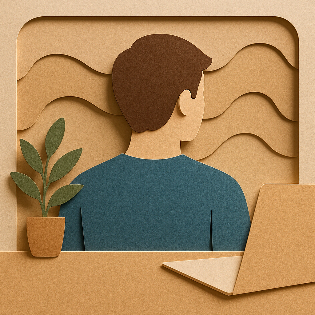 Paper Cut Portrait