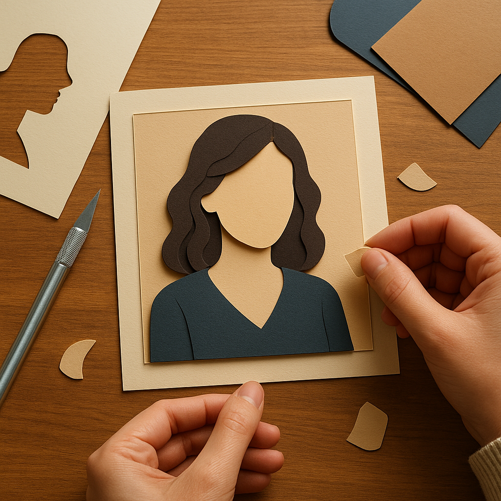 Paper Cut Portrait