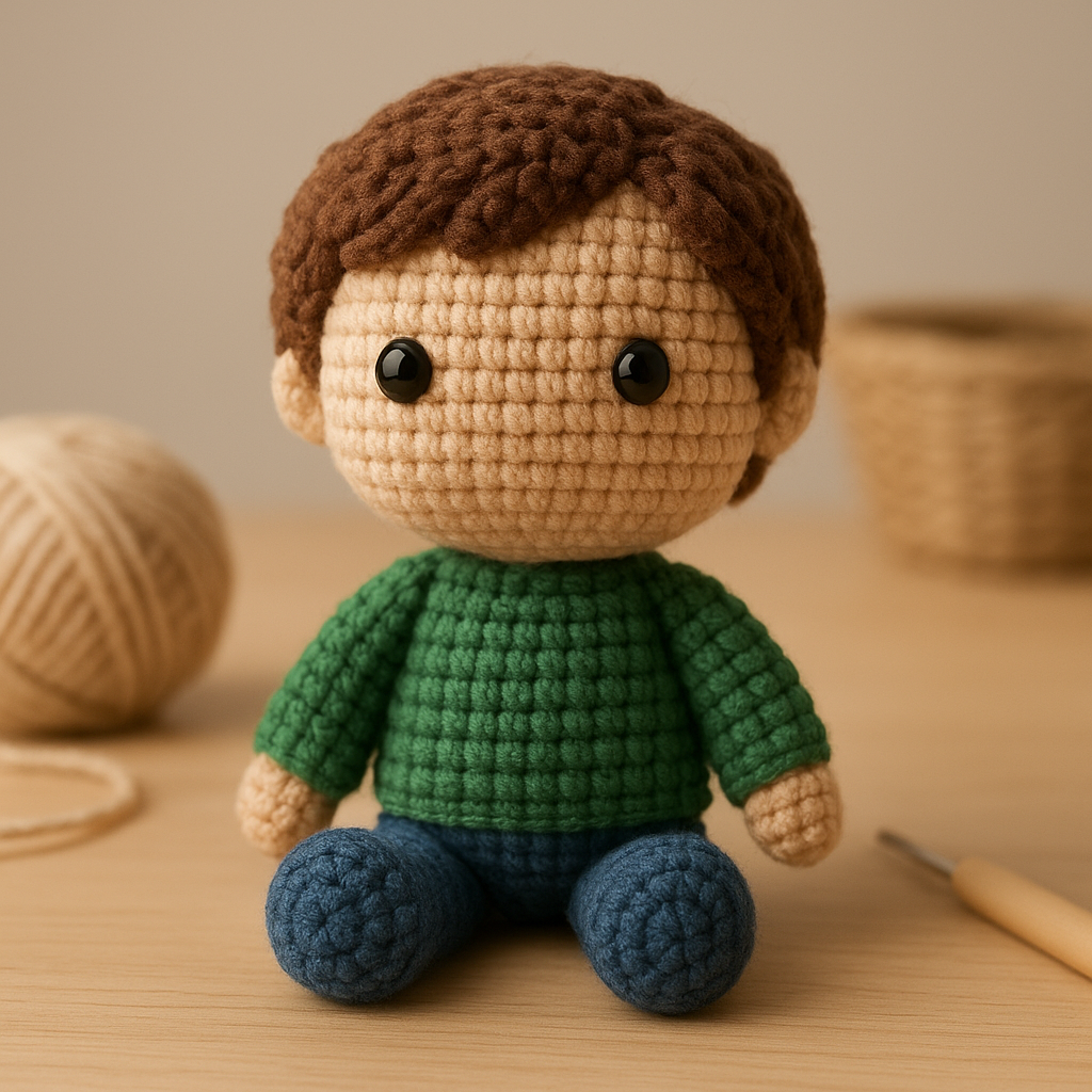 Amigurumi Crochet Doll of Your Photo