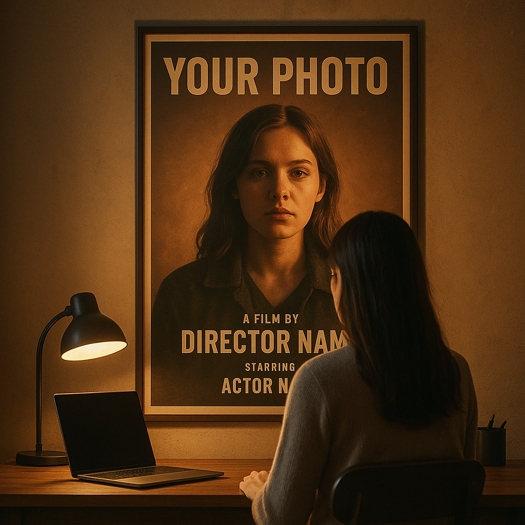 Your Photo as a Movie Poster
