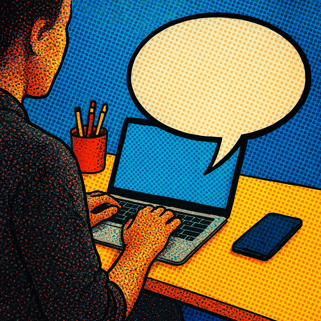 Pop Art Comic Panel