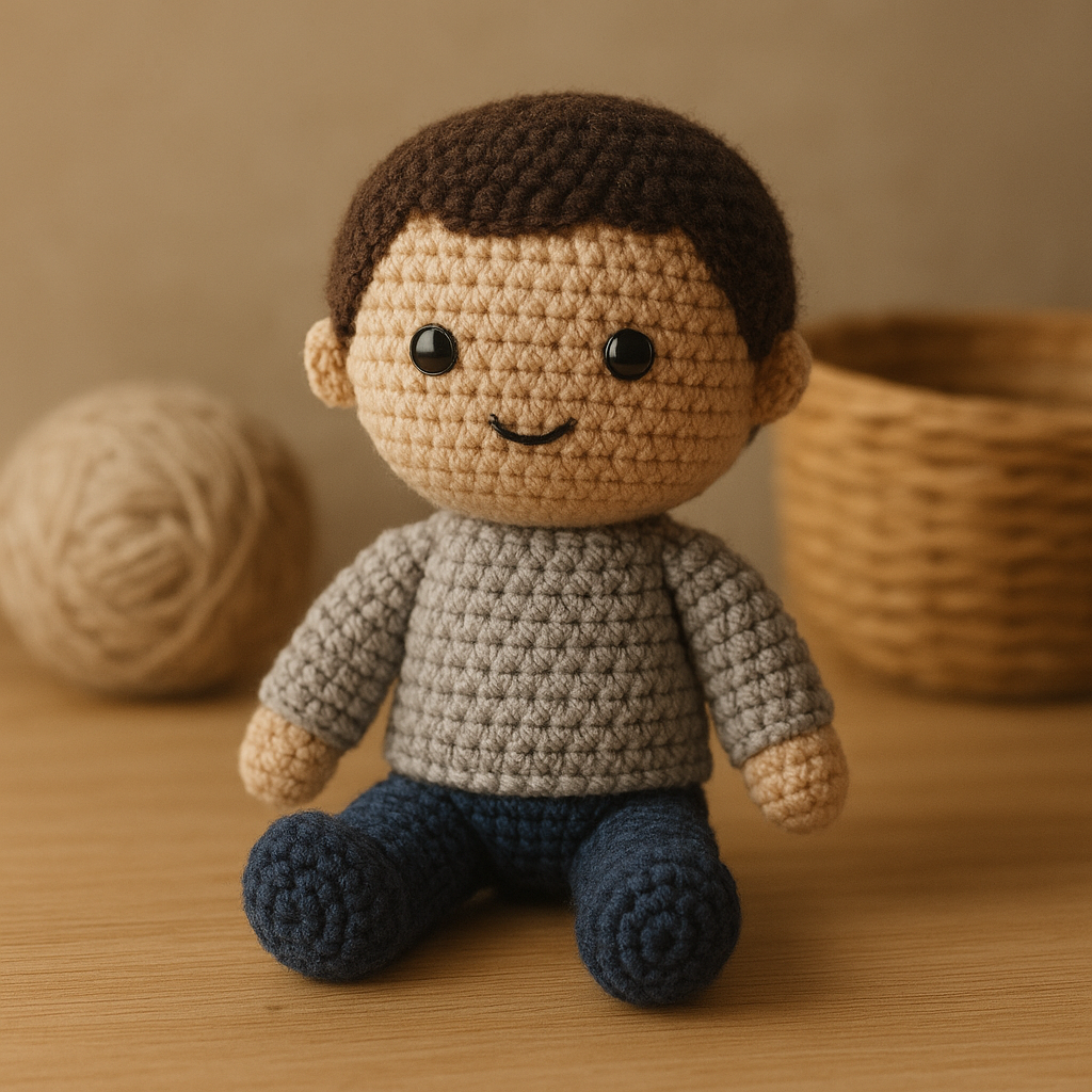 Amigurumi Crochet Doll From Your Photo