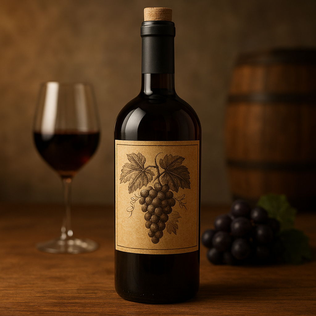 Wine or Craft Beverage Label Still