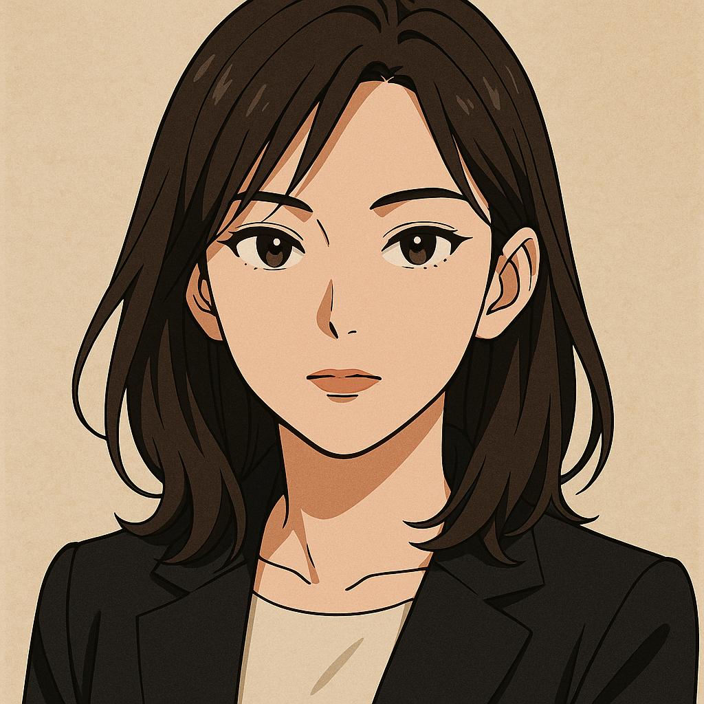 Editorial Anime-Style Portrait