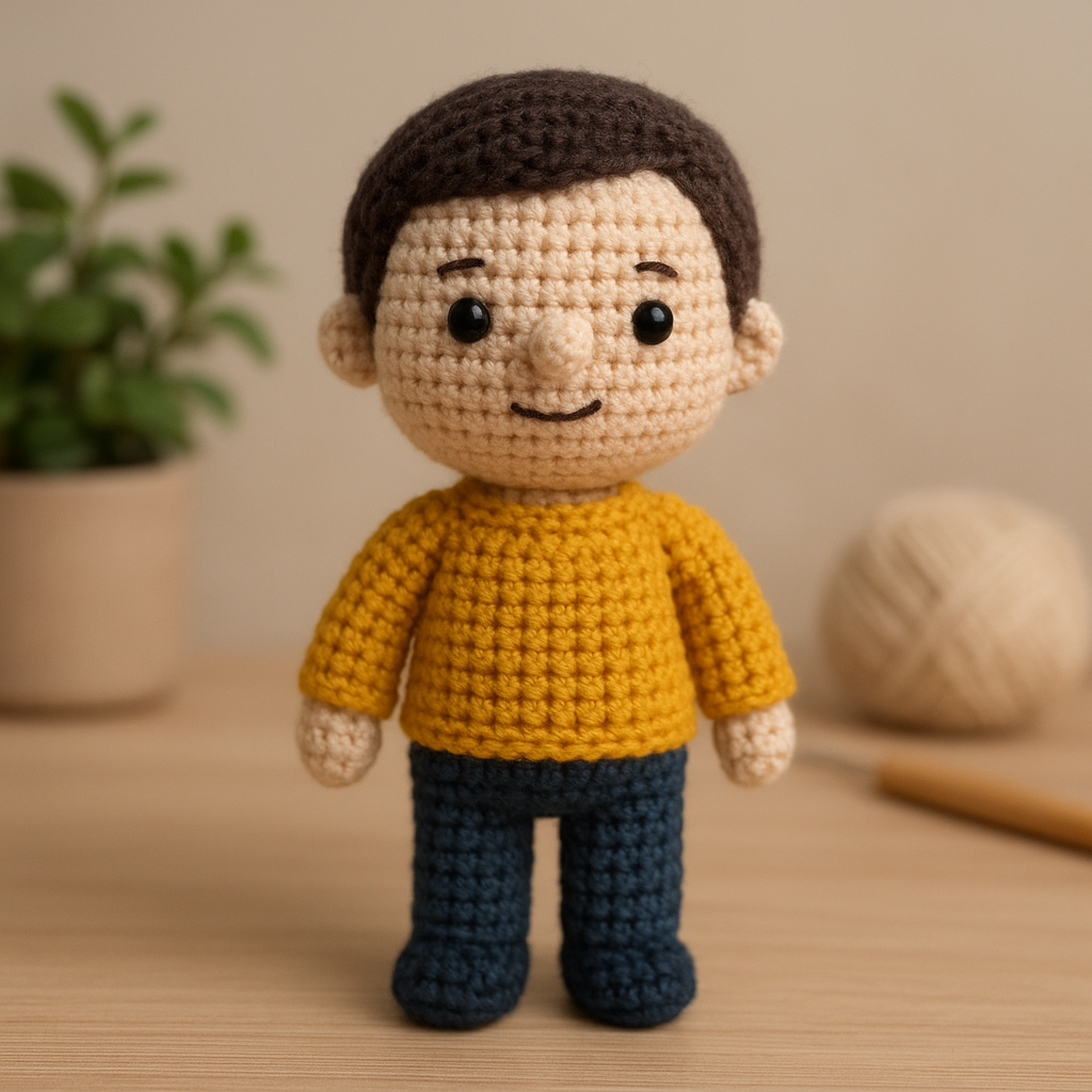 Amigurumi Crochet Doll From Your Photo
