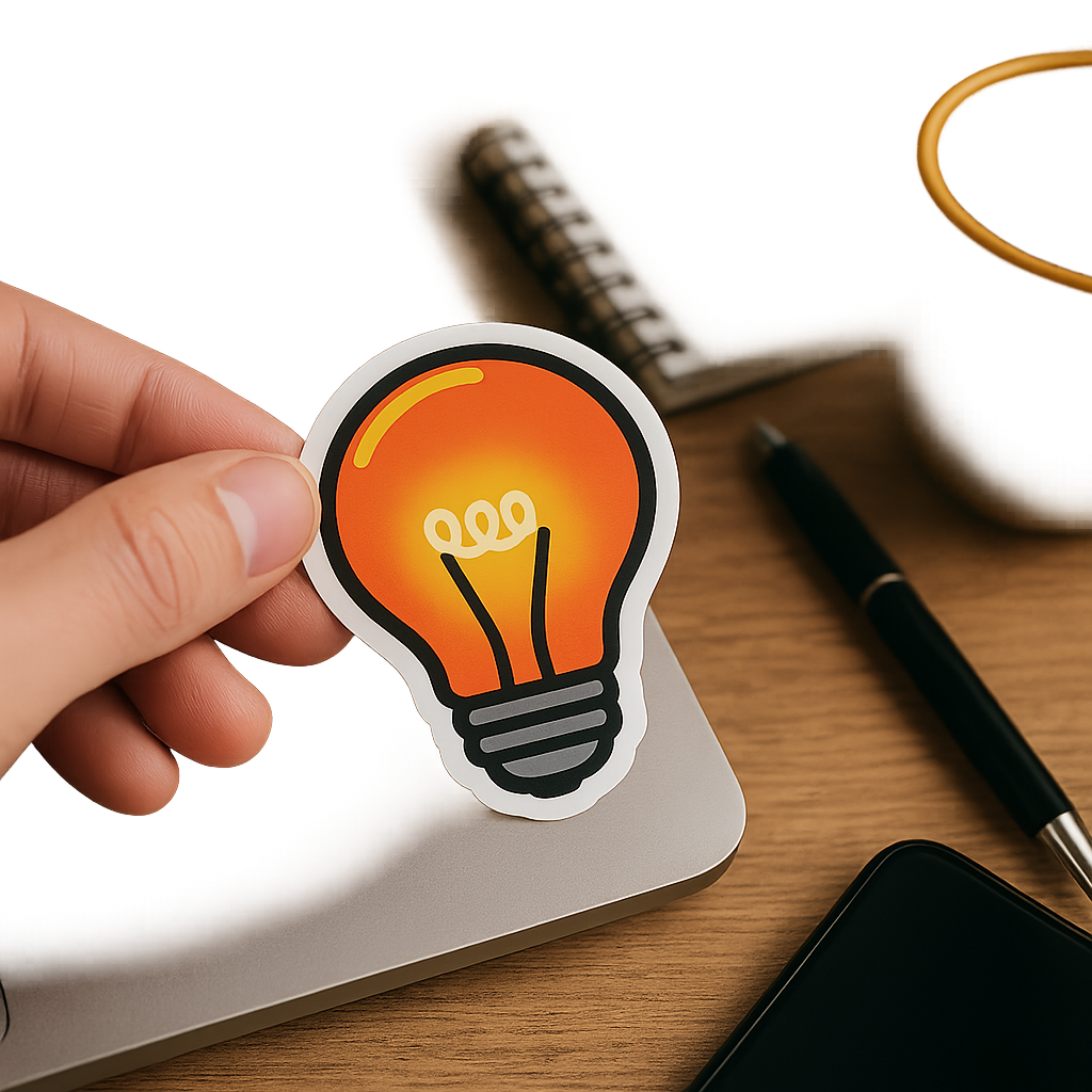 Social Media Sticker Style Decal