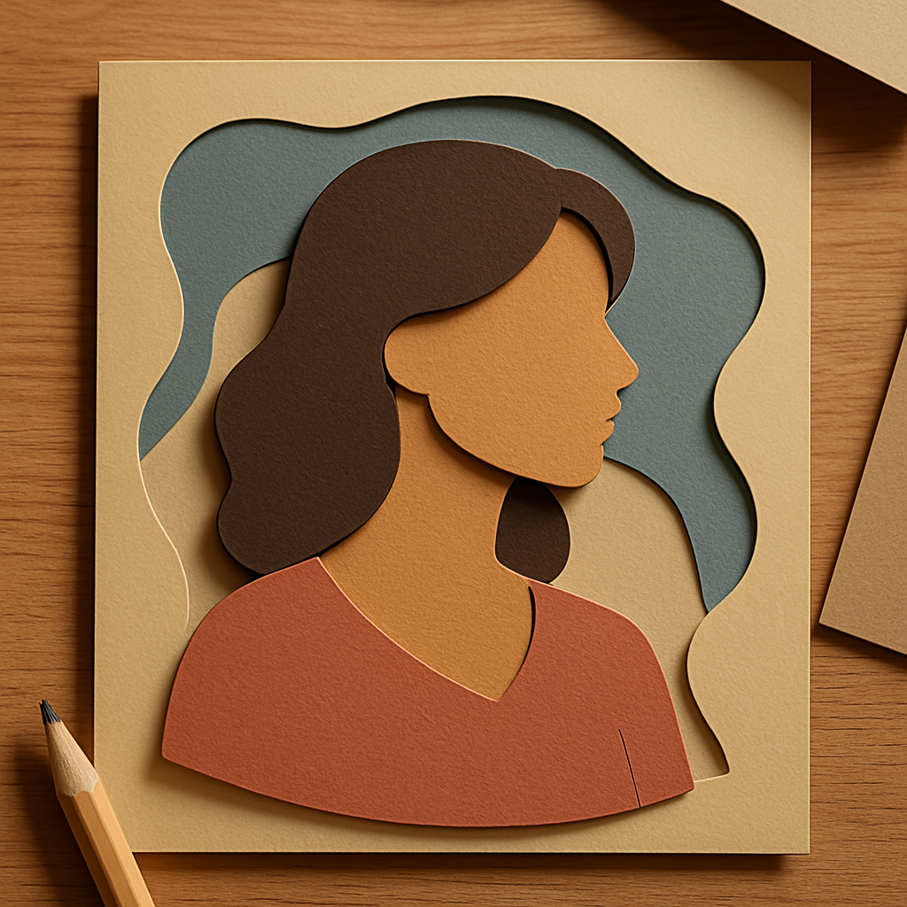 Paper Cut Portrait