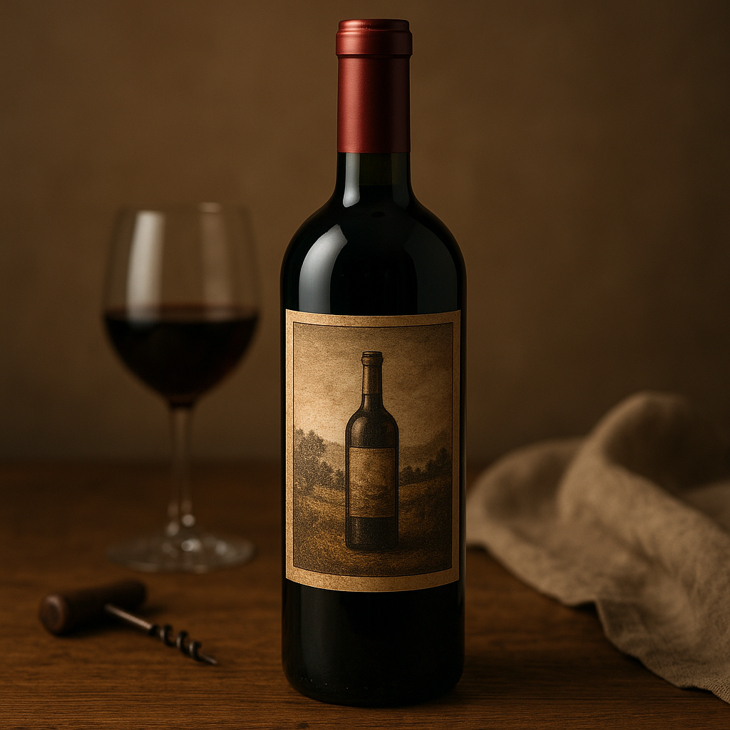 Wine or Craft Beverage Label Still