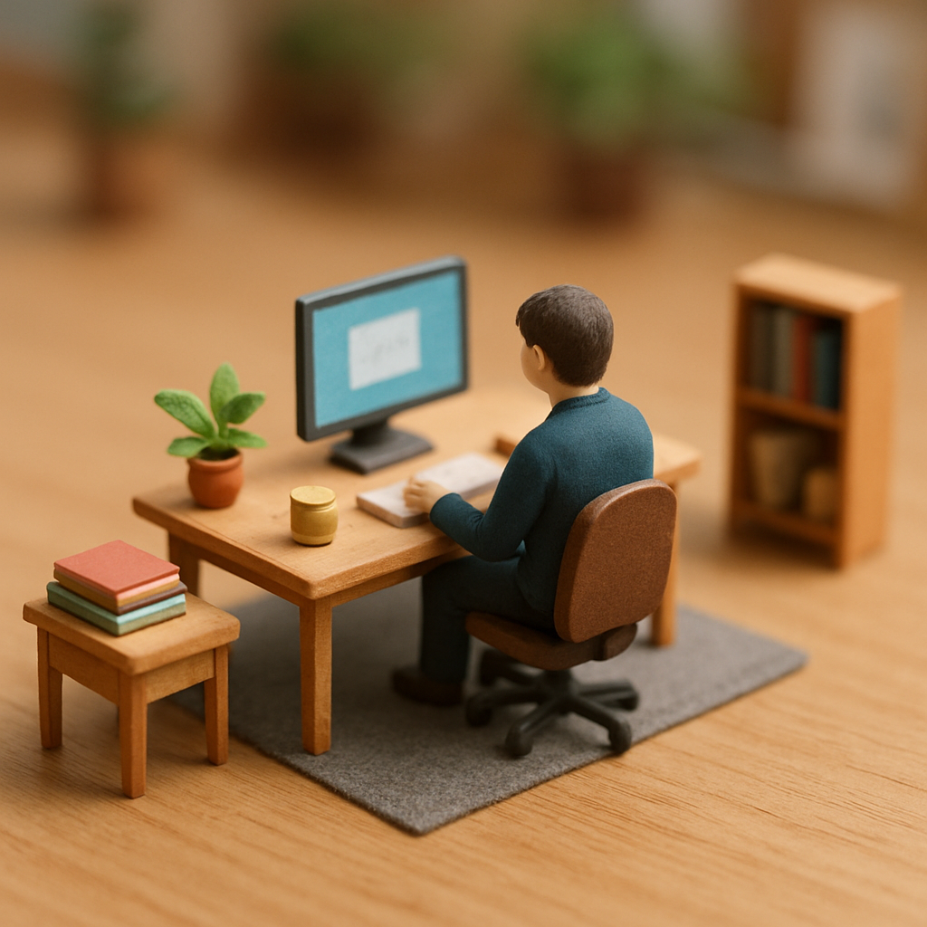 Miniature Diorama Scene
