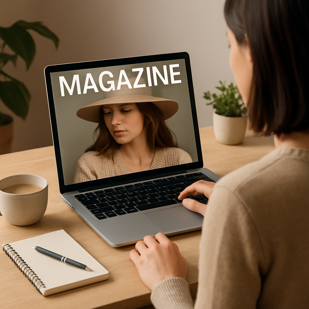 Your Photo as a Magazine Cover