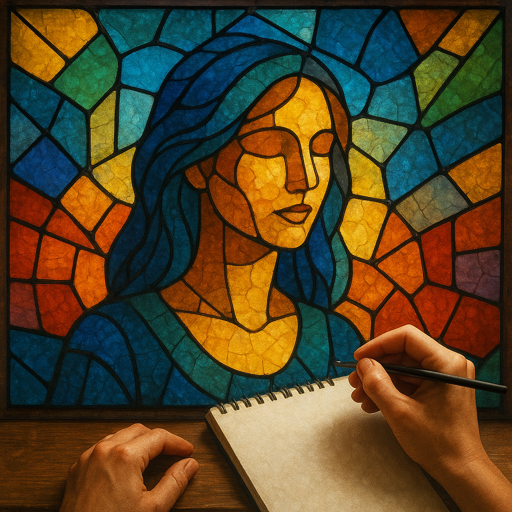 Stained Glass Portrait