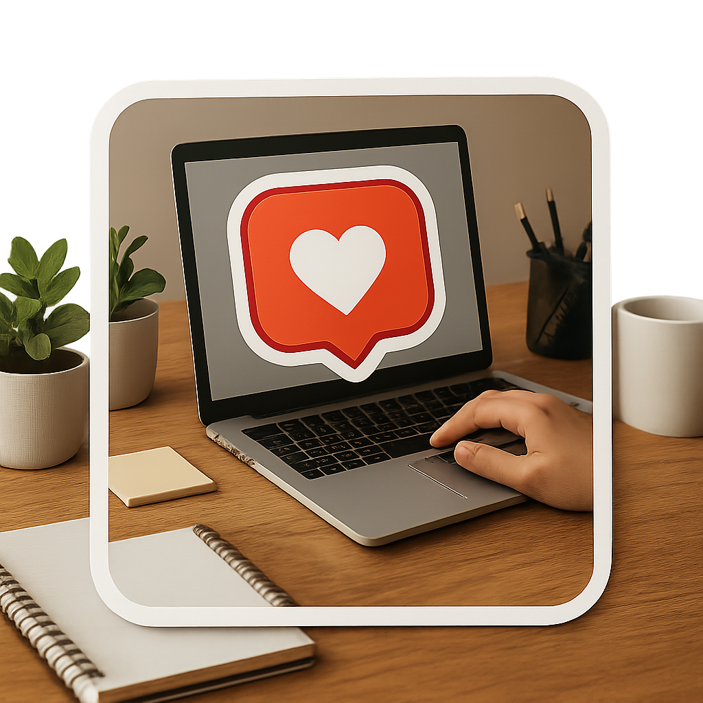 Social Media Sticker Style Decal