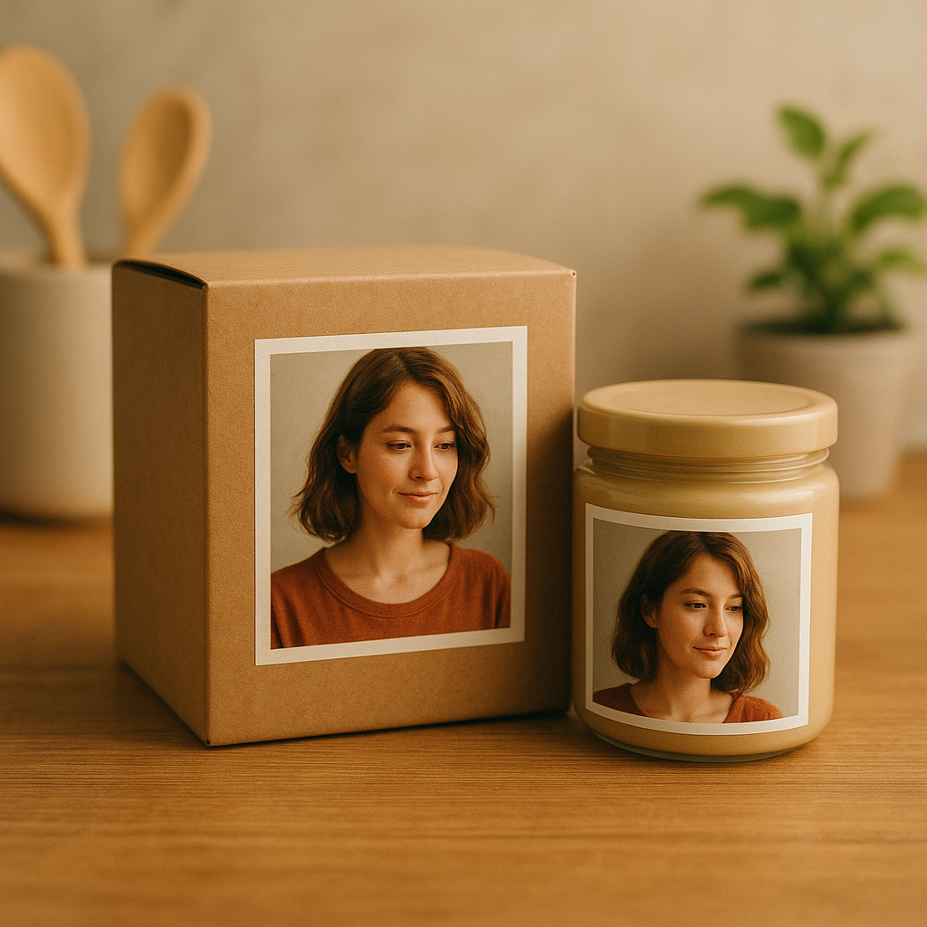 Product mockup: turn your photo into packaging