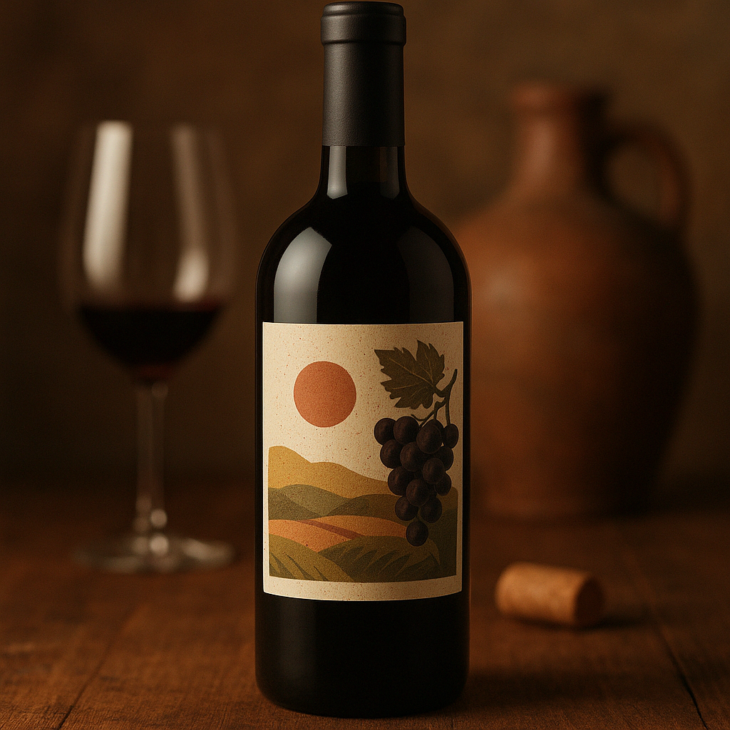 Wine or Craft Beverage Label Still