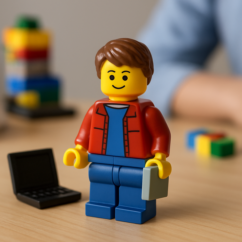 Boneco de Lego personalizado