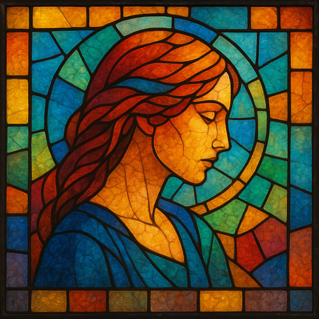 Stained Glass Portrait