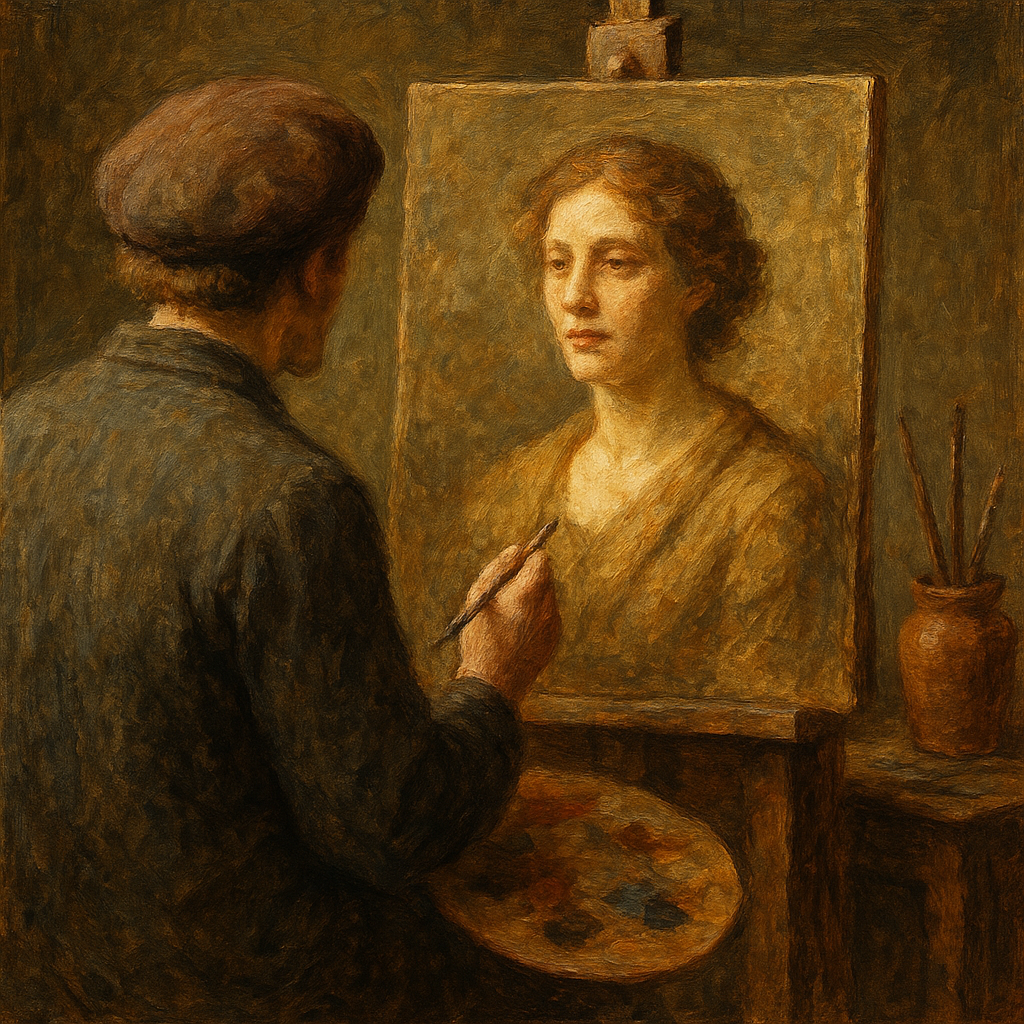 Transformação em pintura a óleo clássica