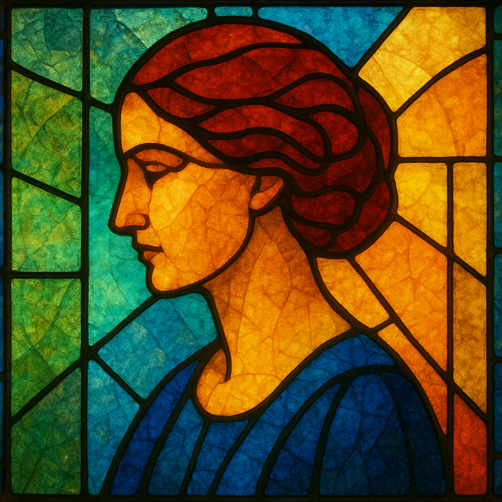 Stained Glass Portrait