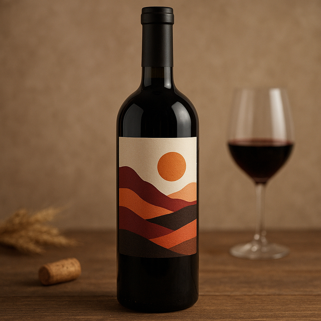 Wine or Craft Beverage Label Still
