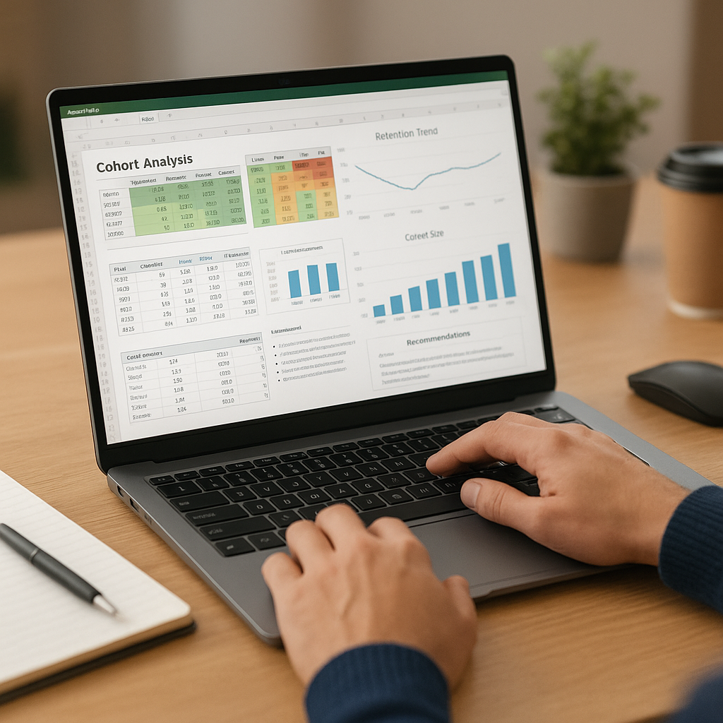 Customer Cohort and Retention in Excel: Full Analysis