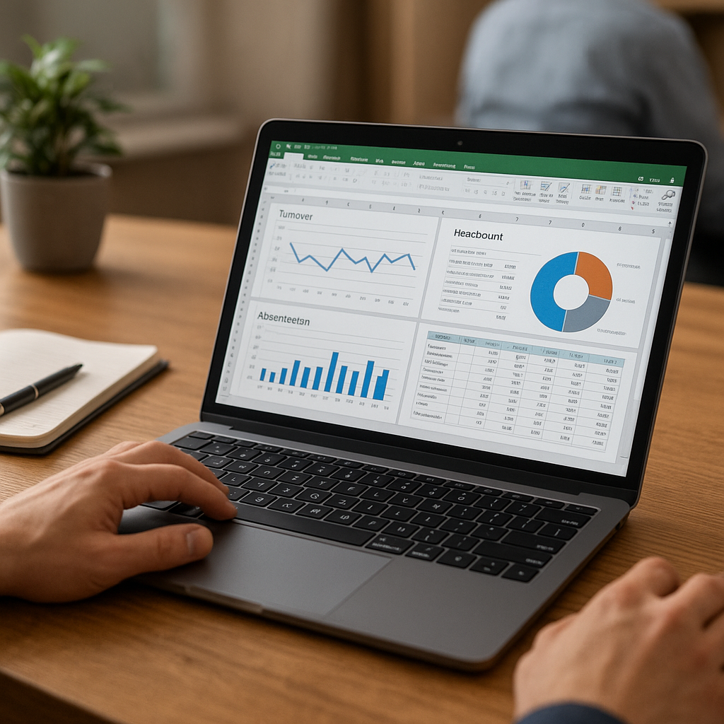 HR Dashboard in Excel: Turnover, Headcount, and Absenteeism