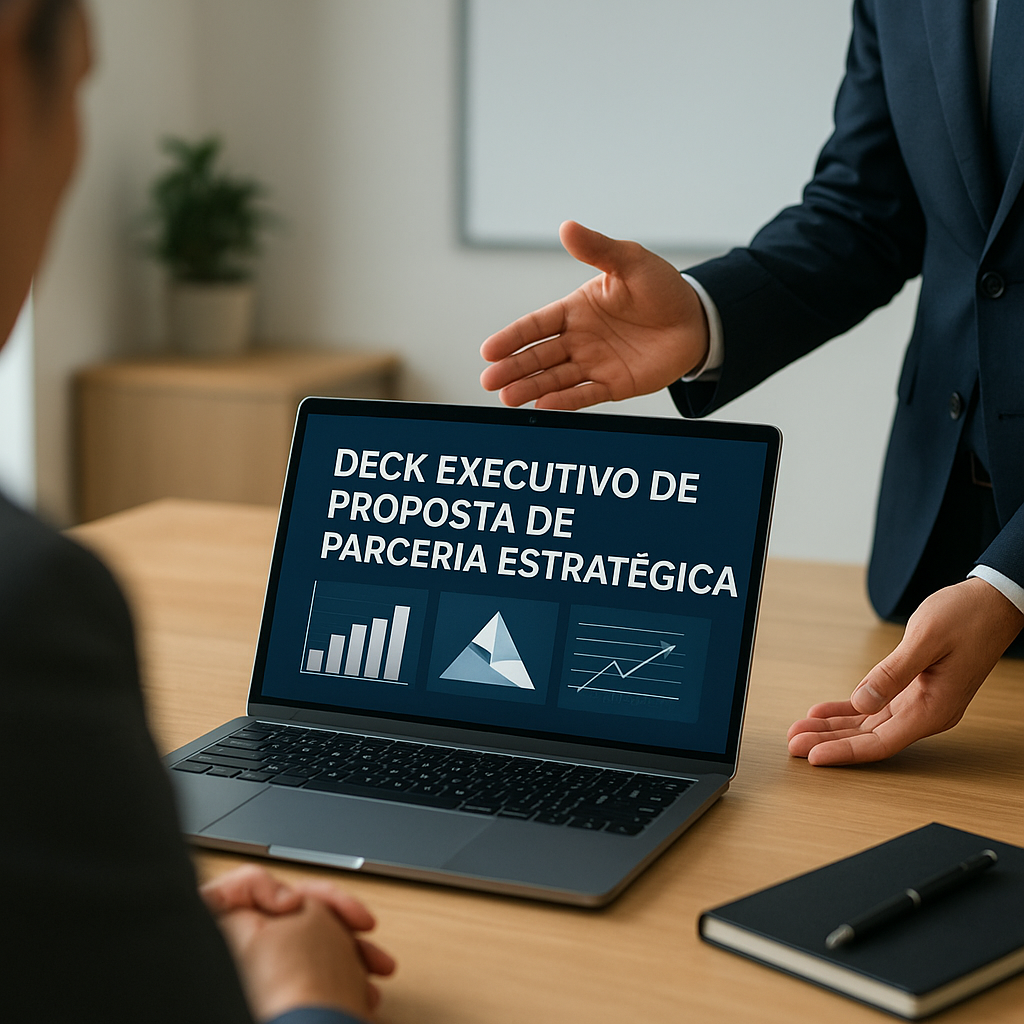 Executive Deck for a Strategic Partnership Proposal