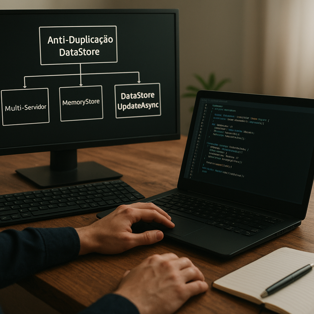 Anti-Duplicação DataStore Multi-Servidor Roblox