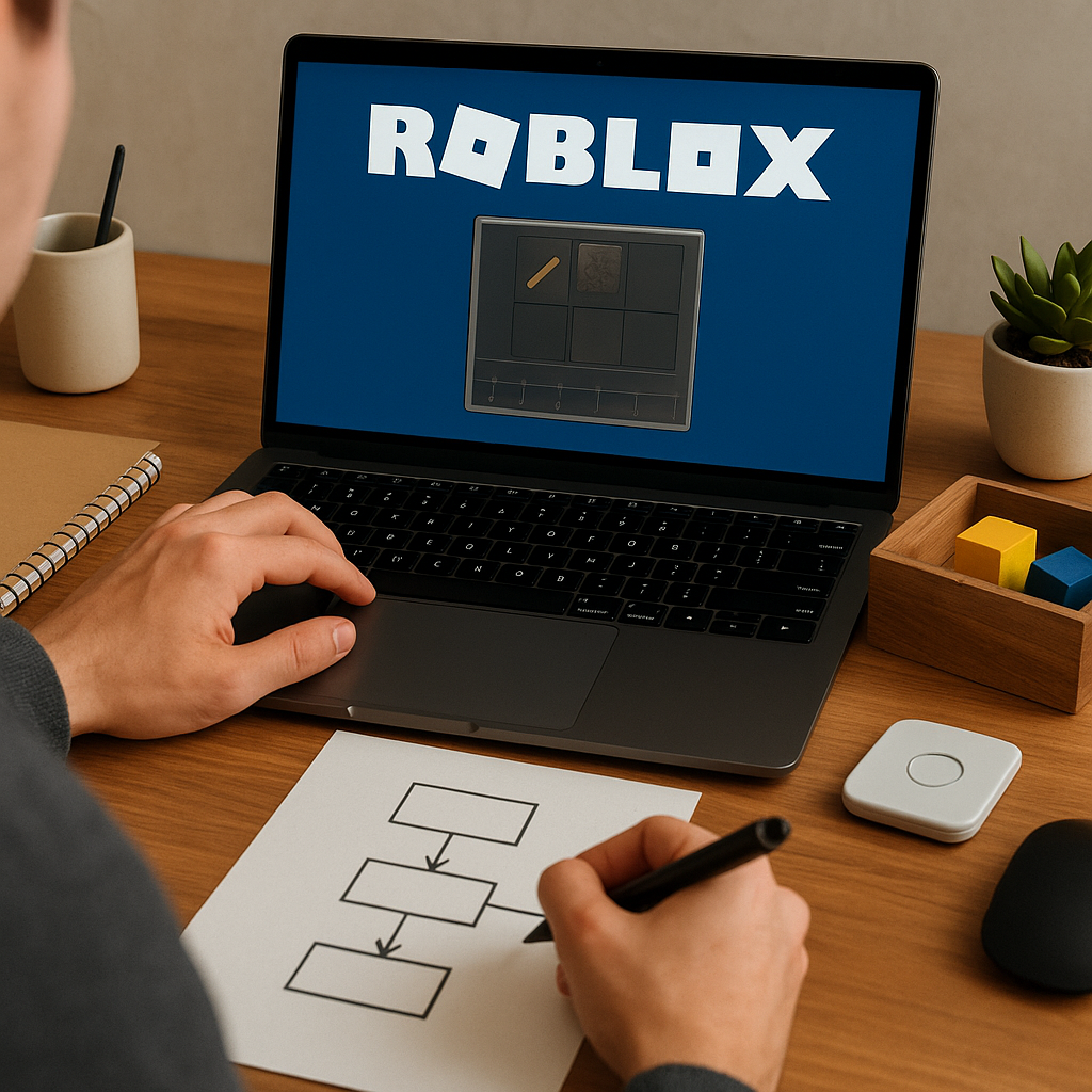 Crafting Seguro por Combinação de Materiais Roblox